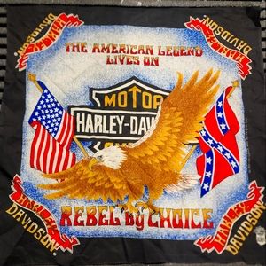 Like new vintage Harley-Davidson bandana